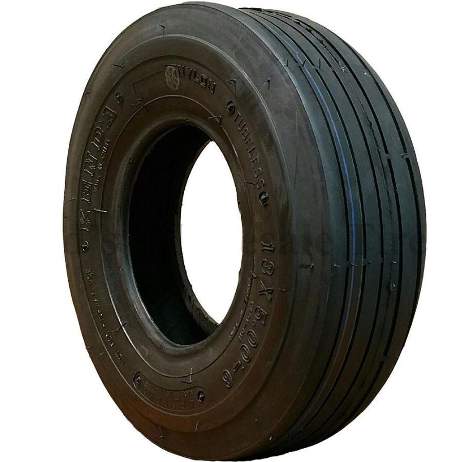 Tire Rib Tread 4 Ply 13x5.00-6 Straight Ribbed
