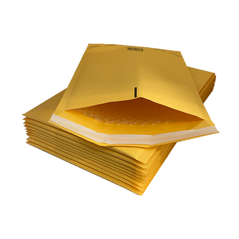 Gold Self-Seal Padded Mailers 7 X 12"