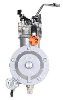 Complete Carburetor Dual Fuel for Honda GX160, for use on Generators - Raisman