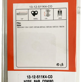 12” Guide Bar and Chain 1/4