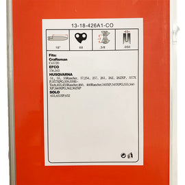 18” Guide Bar and Chain 3/8