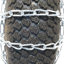 Load image into Gallery viewer, 2 Link Tire Chain-Zinc Plated-18 x 9.50-8
