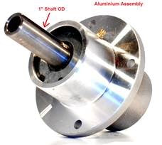 Spindle Assembly Scag OEM 46400, 46020 Aluminium Assembly Shaft OD 1”