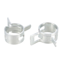 Load image into Gallery viewer, Briggs Stratton silver Hose Clamps (2) OEM 93807 93053