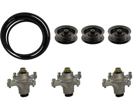 Deck Kit for Toro Time Cutter Z5000 Z5020 Z5030 3 Spindles 3 Pulleys & Belt