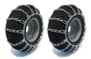 2 Link Tire Chain-Zinc Plated 22 x 11.00-10, 22 x 11.00-8